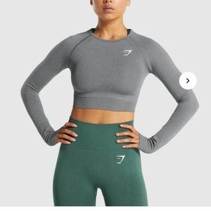 Gymshark vital seamless long sleeve crop